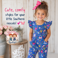 Whimsical Wildflower Romper
