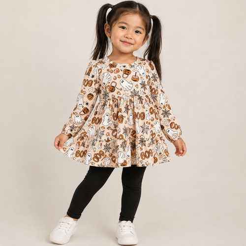 Halloween Dress with Ruffles