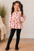 Long Sleeve Pink Pumpkin Set