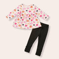 Long Sleeve Pink Pumpkin Set